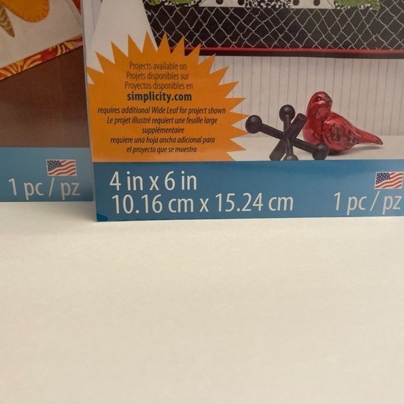 4 Simplicity EZ Quilting Template Stencils Fabric Paper Crafts Scrapbook - Picture 6 of 13